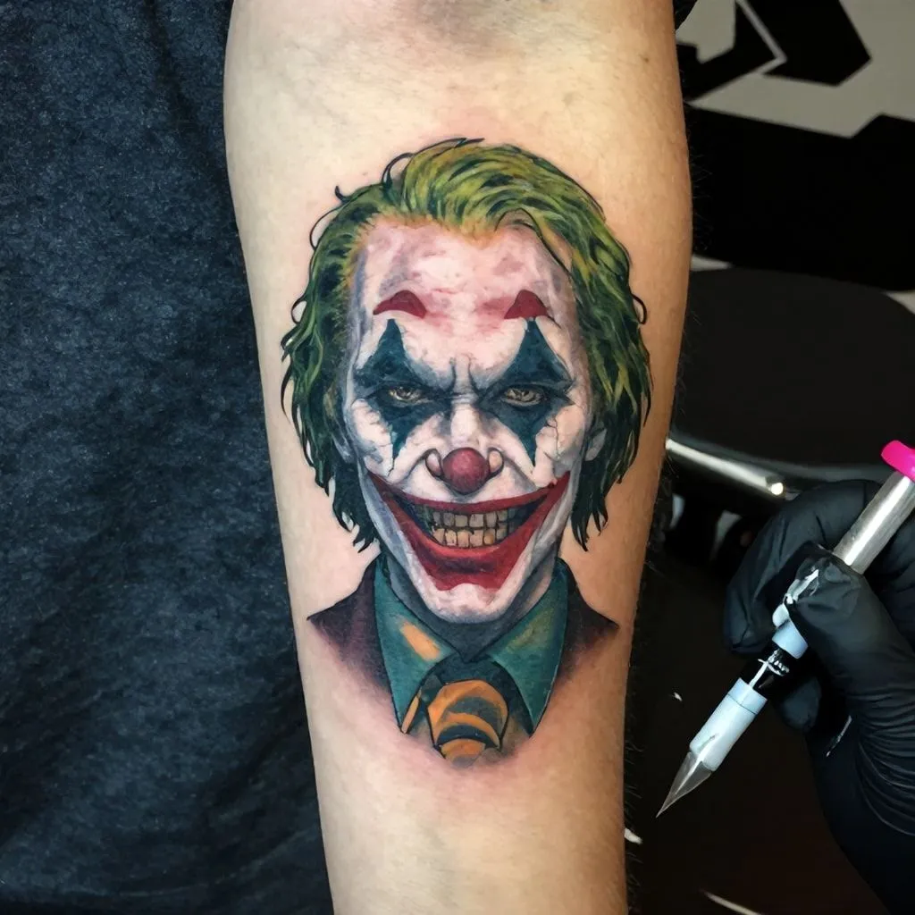 joker why so serious tattoo