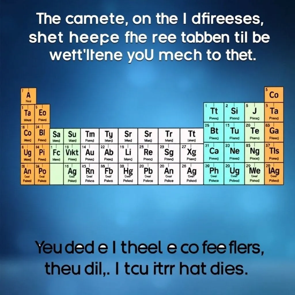 jokes about periodic table