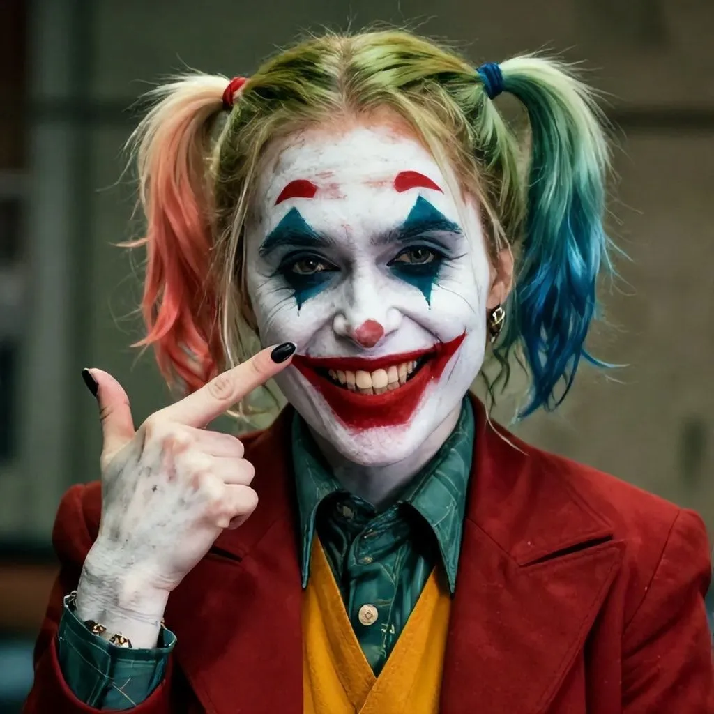 joker with harley quinn