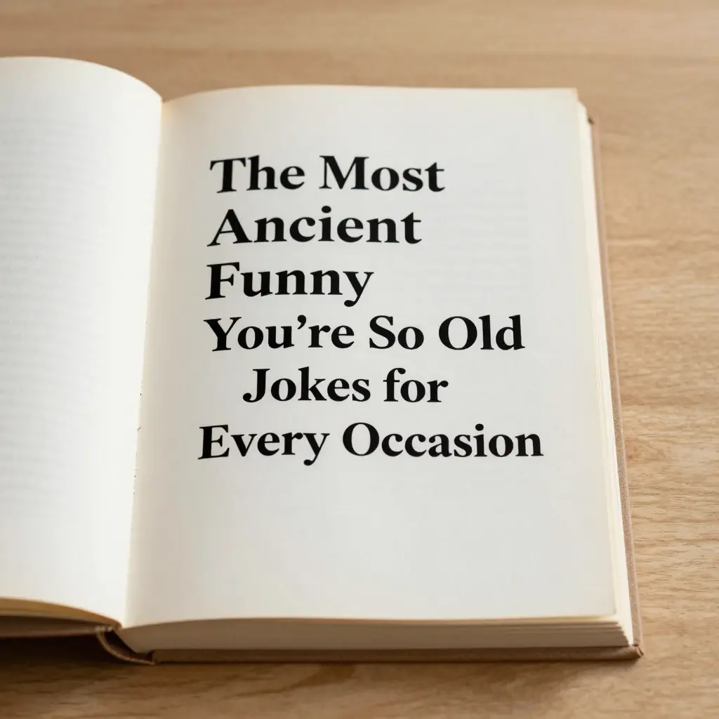 you're so old jokes one liners