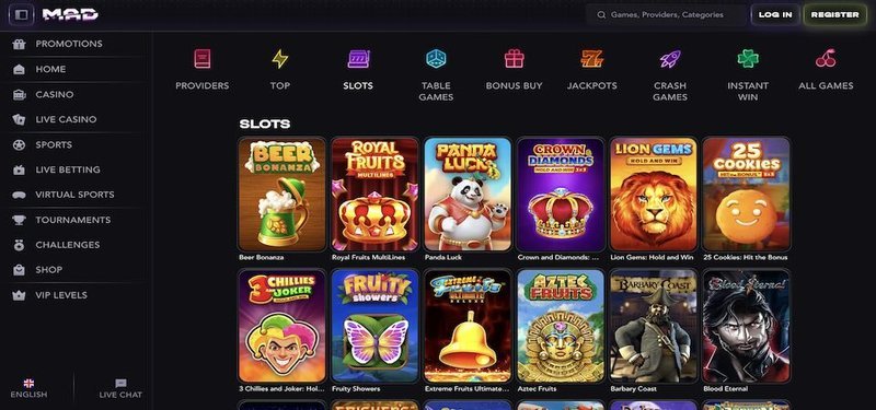 Découvrez les Meilleures Promotions du Casino en Ligne Madcasino en France, madcasino promotions